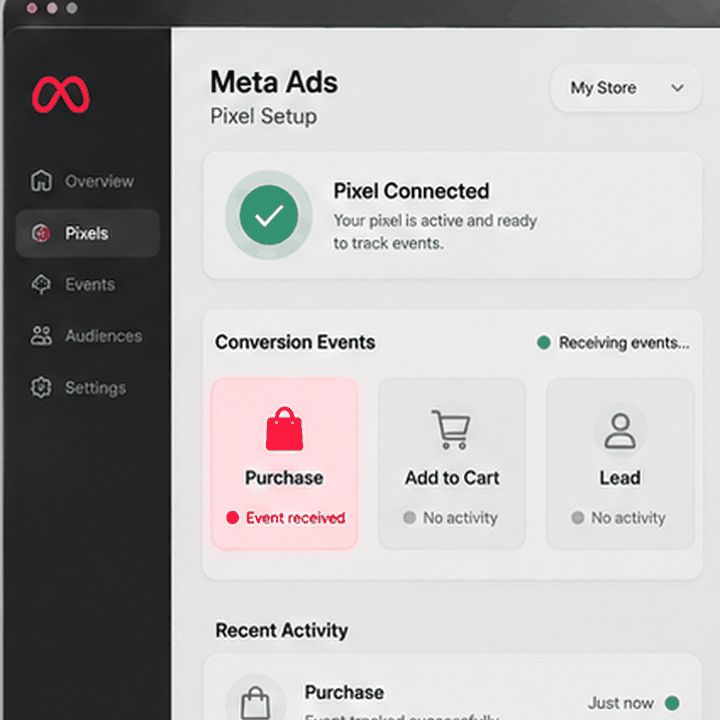 Meta Pixel setup