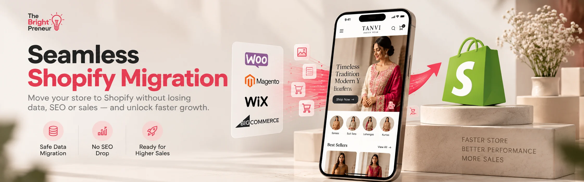 Shopify Migration Services for D2C brands