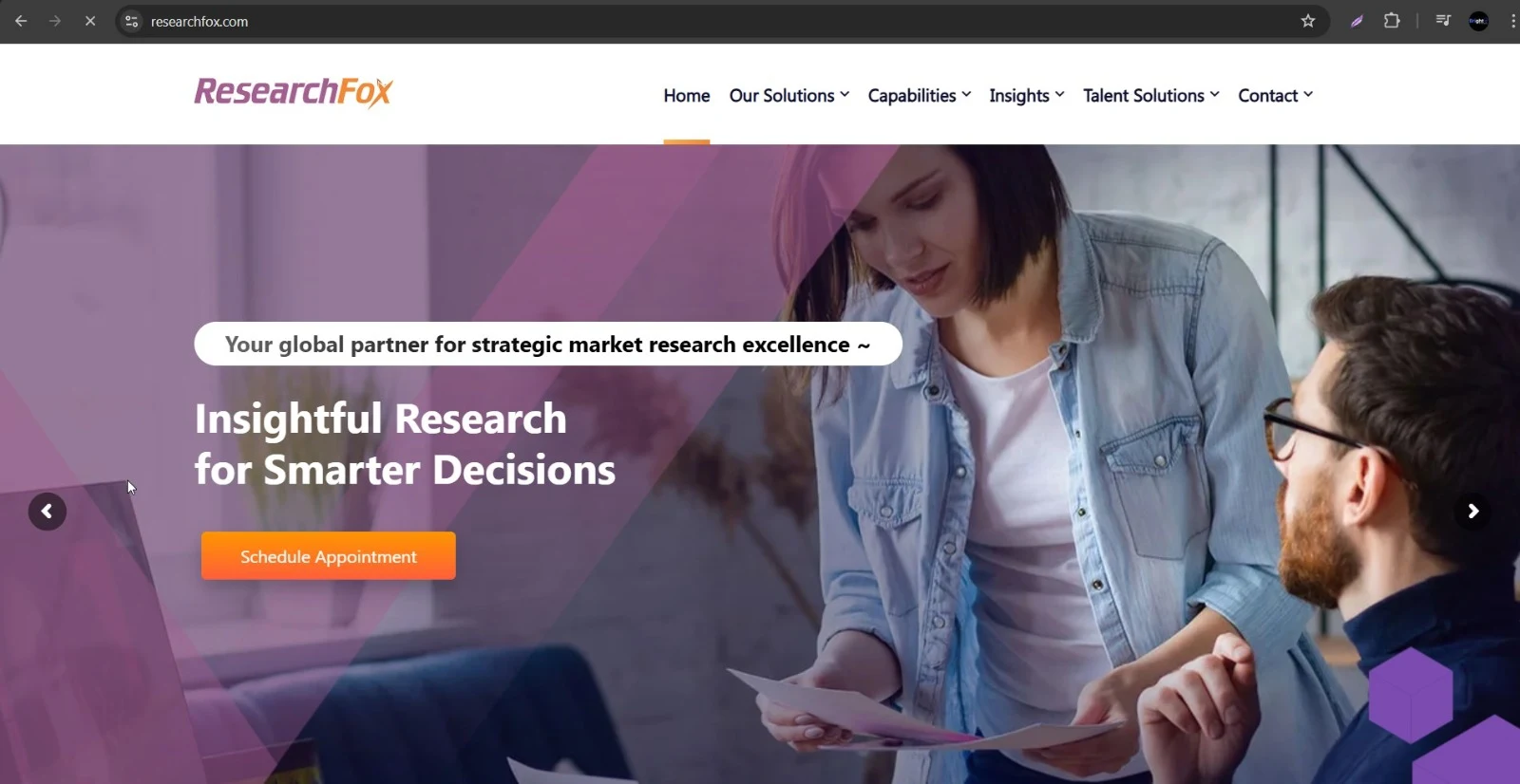 Research Fox website
