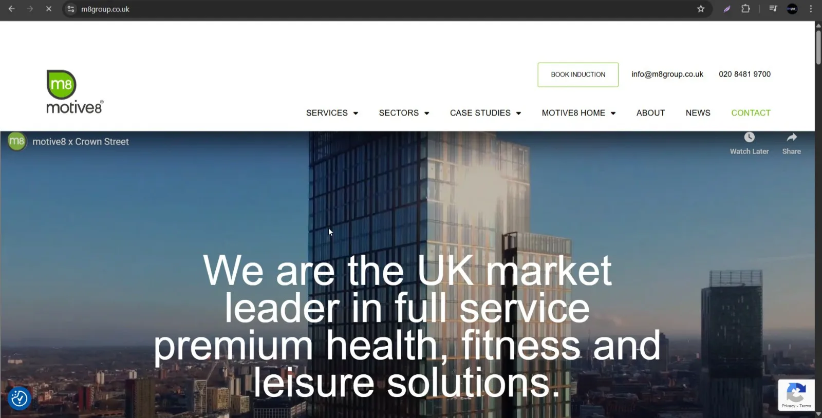 M8 Group website